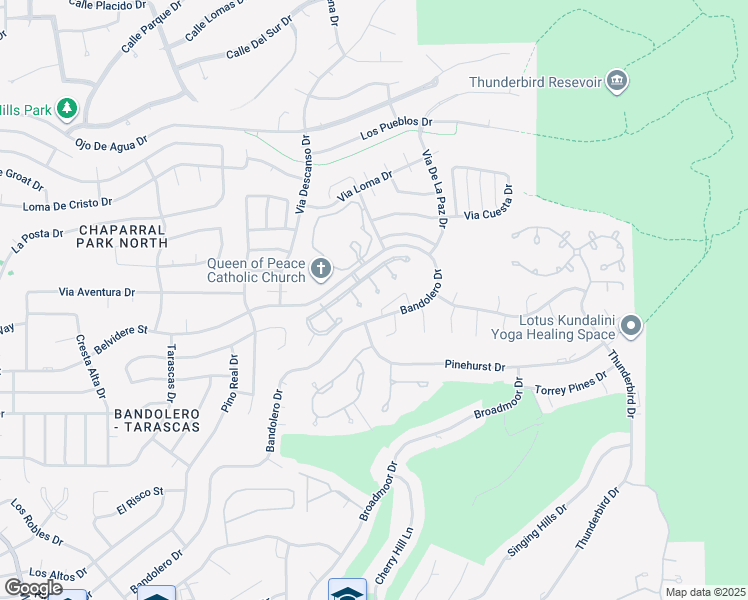 map of restaurants, bars, coffee shops, grocery stores, and more near 765 Via Verde Street in El Paso
