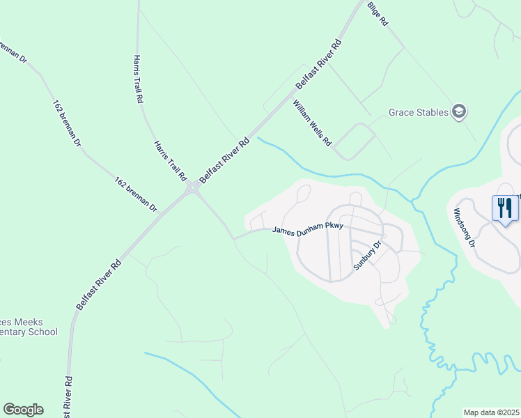 map of restaurants, bars, coffee shops, grocery stores, and more near 87 Salt Grass Circle in Richmond Hill