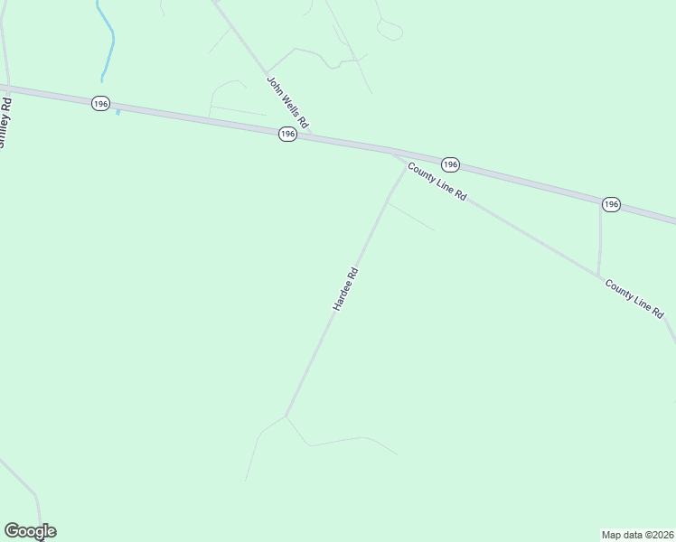 map of restaurants, bars, coffee shops, grocery stores, and more near 302 Hardee Road in Ludowici