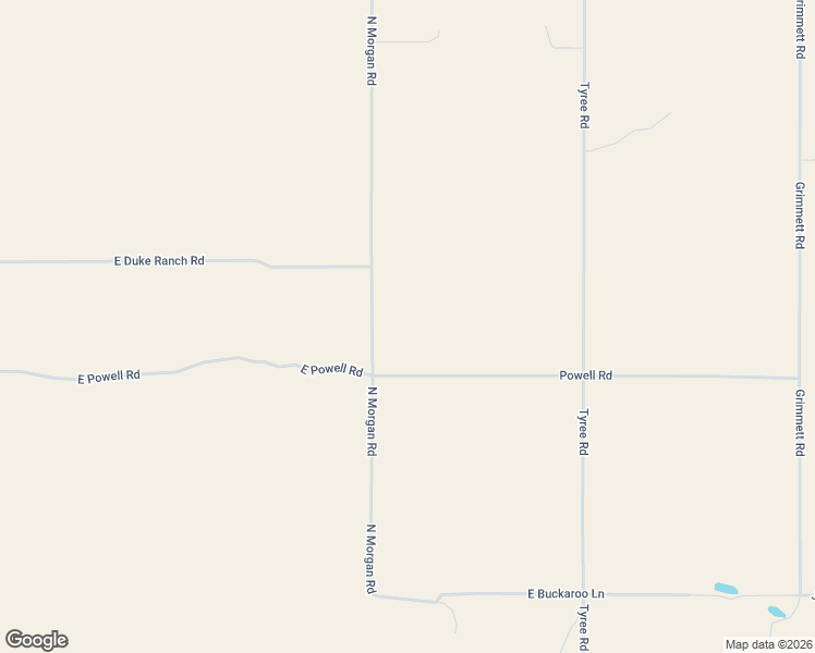 map of restaurants, bars, coffee shops, grocery stores, and more near Powell Road in Cochise County