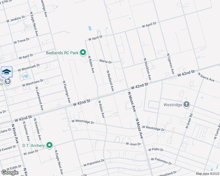 map of restaurants, bars, coffee shops, grocery stores, and more near 10569 West 42nd Street in Odessa