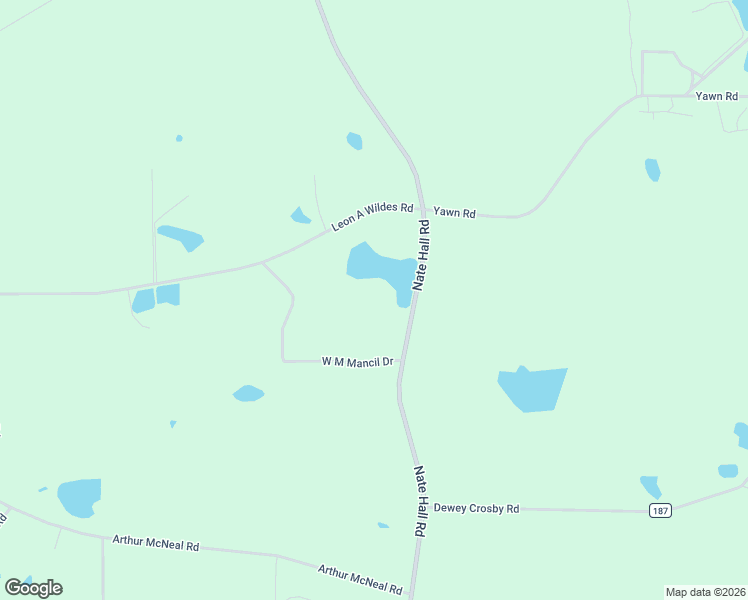 map of restaurants, bars, coffee shops, grocery stores, and more near 347 Hammond Powell Road in Hazlehurst