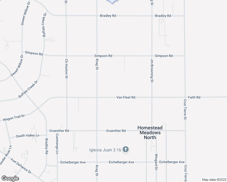 map of restaurants, bars, coffee shops, grocery stores, and more near 14548 Van Fleet Road in El Paso