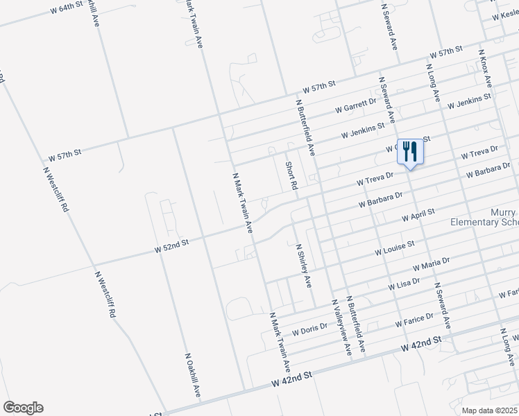 map of restaurants, bars, coffee shops, grocery stores, and more near 13310 West Treva Drive in Odessa