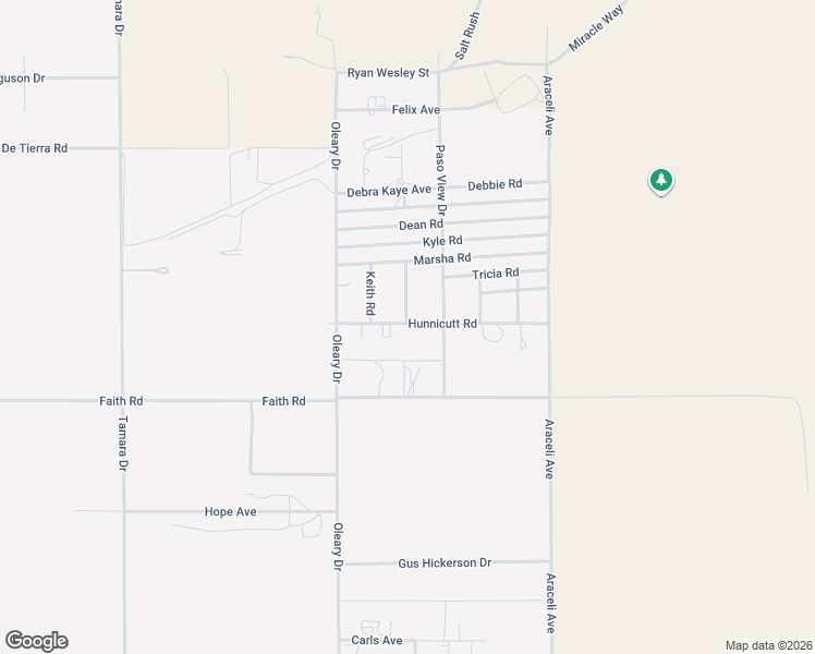 map of restaurants, bars, coffee shops, grocery stores, and more near 15473 Hunnicutt Road in El Paso