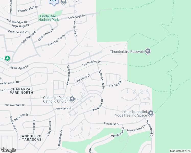 map of restaurants, bars, coffee shops, grocery stores, and more near 851 Via Redonda Court in El Paso