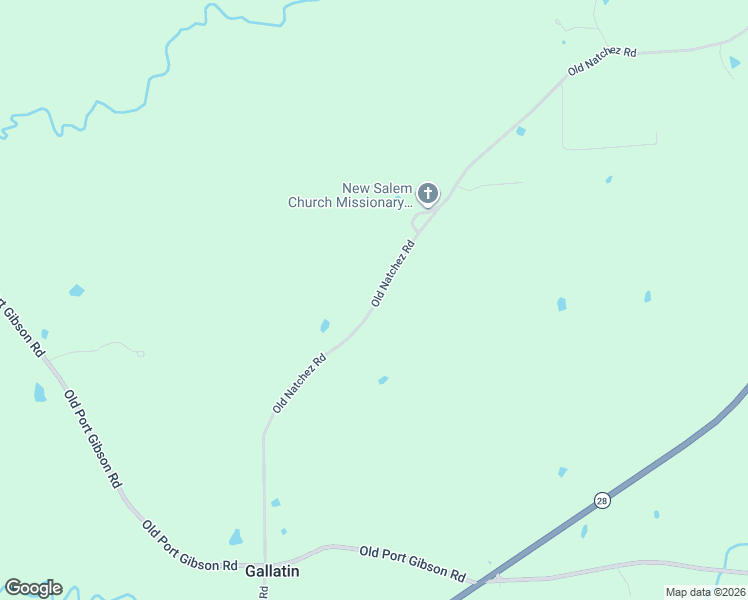 map of restaurants, bars, coffee shops, grocery stores, and more near 1187-1199 Old Natchez Road in Hazlehurst
