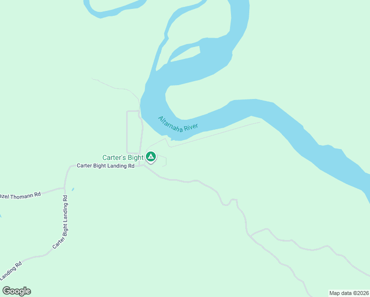 map of restaurants, bars, coffee shops, grocery stores, and more near 246 Getaway Lane in Surrency