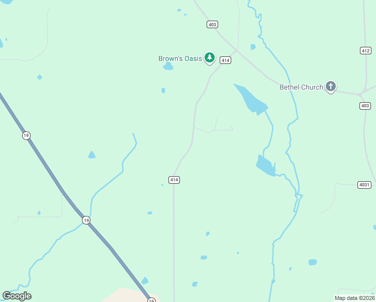 map of restaurants, bars, coffee shops, grocery stores, and more near 990 Acr 414 in Palestine