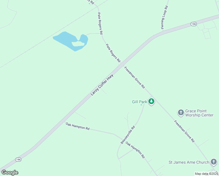 map of restaurants, bars, coffee shops, grocery stores, and more near 5963 Leroy Coffer Highway in Fleming