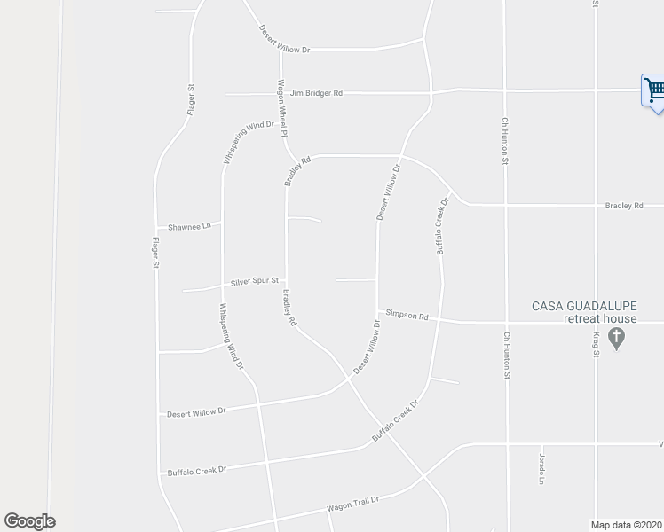 map of restaurants, bars, coffee shops, grocery stores, and more near 14101 Koshare Court in El Paso