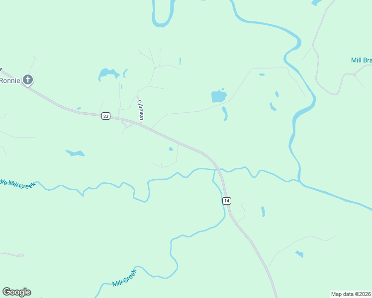 map of restaurants, bars, coffee shops, grocery stores, and more near 3480 County Road 14 in Gilbertown