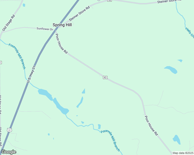 map of restaurants, bars, coffee shops, grocery stores, and more near 3131 Poor House Road in Greenville