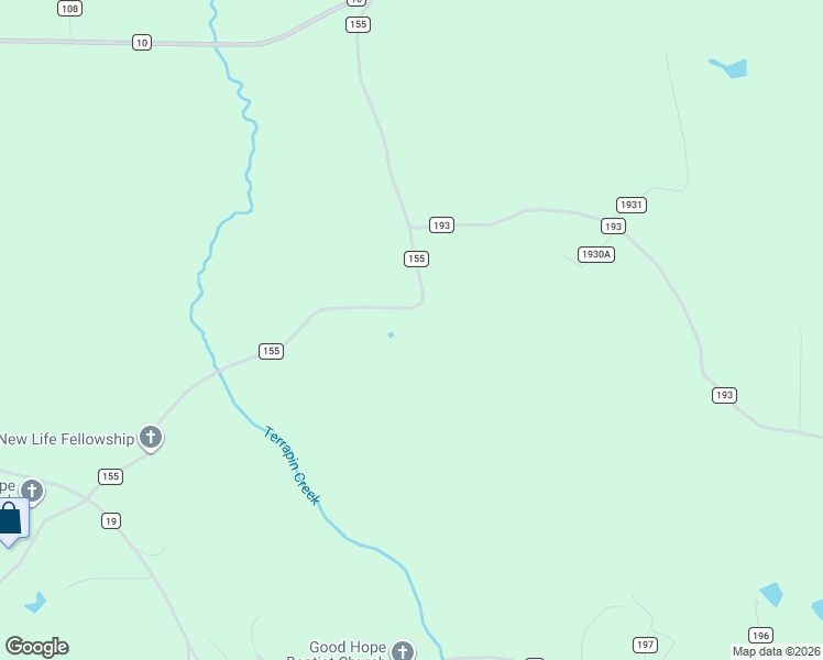 map of restaurants, bars, coffee shops, grocery stores, and more near 598 County Road 155 in Stringer
