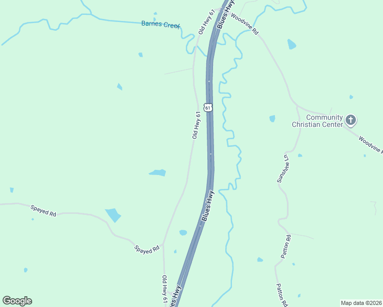 map of restaurants, bars, coffee shops, grocery stores, and more near Old Highway 61 in Port Gibson