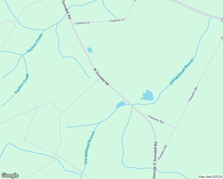 map of restaurants, bars, coffee shops, grocery stores, and more near George D Swindell Road in Ludowici