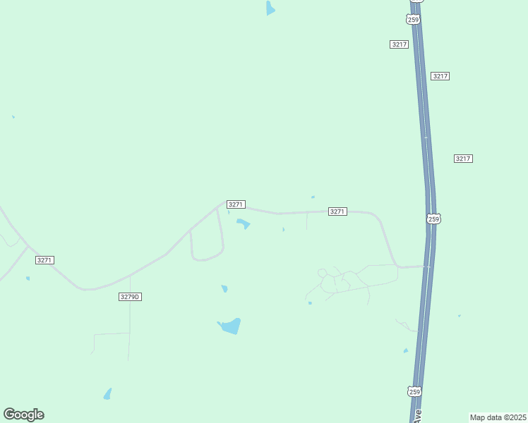 map of restaurants, bars, coffee shops, grocery stores, and more near County Road 3271 in Mount Enterprise