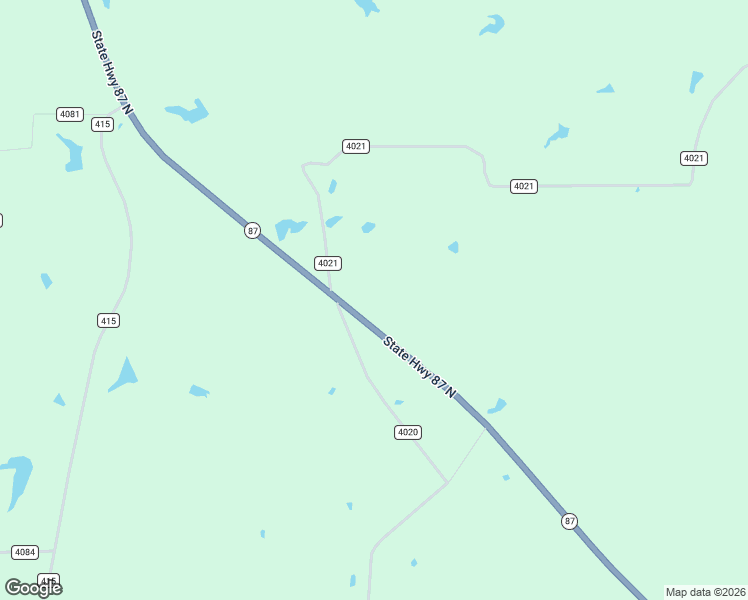 map of restaurants, bars, coffee shops, grocery stores, and more near 12128 State Highway 87 North in Timpson