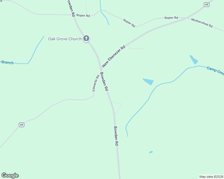 map of restaurants, bars, coffee shops, grocery stores, and more near 1142 Bowden Road in Honoraville