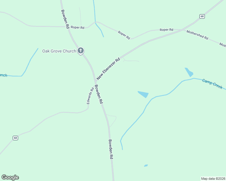 map of restaurants, bars, coffee shops, grocery stores, and more near 1142 Bowden Road in Honoraville