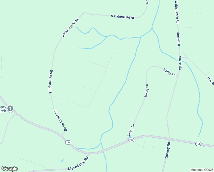 map of restaurants, bars, coffee shops, grocery stores, and more near 1337 Barrett Cemetery Road Northeast in Ludowici