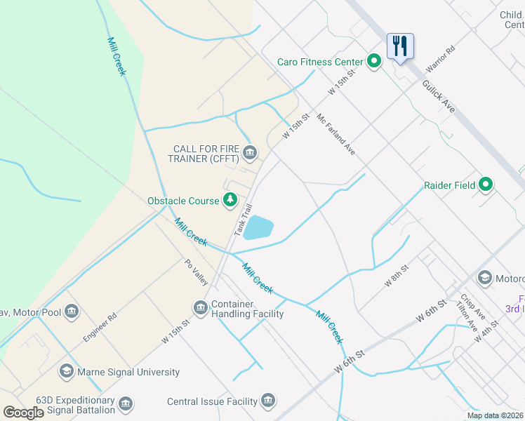 map of restaurants, bars, coffee shops, grocery stores, and more near in Fort Stewart