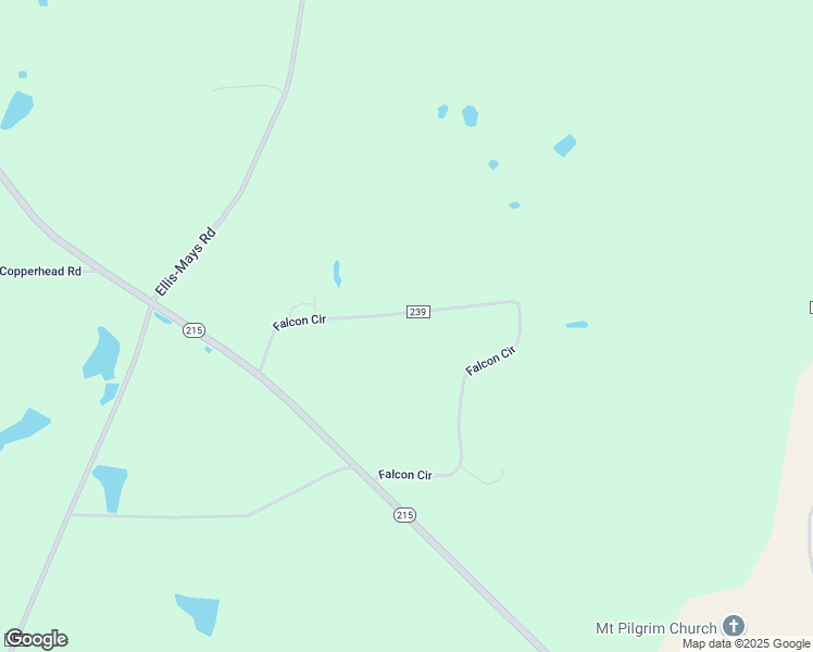 map of restaurants, bars, coffee shops, grocery stores, and more near 412 Falcon Circle in Abbeville