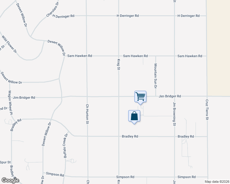 map of restaurants, bars, coffee shops, grocery stores, and more near 14501 Jim Bridger Road in El Paso