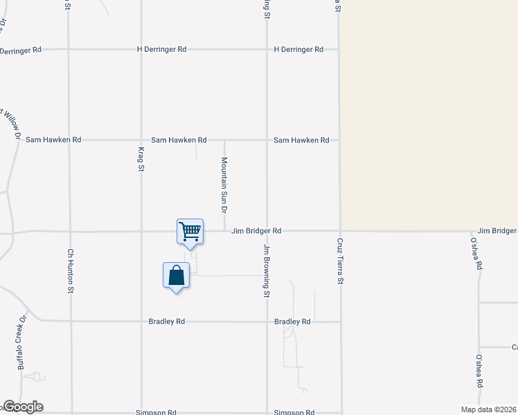 map of restaurants, bars, coffee shops, grocery stores, and more near 5545 Jm Browning Street in El Paso