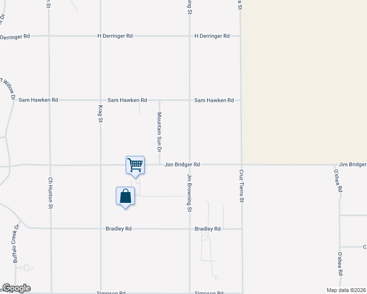 map of restaurants, bars, coffee shops, grocery stores, and more near 5545 Jm Browning Street in El Paso