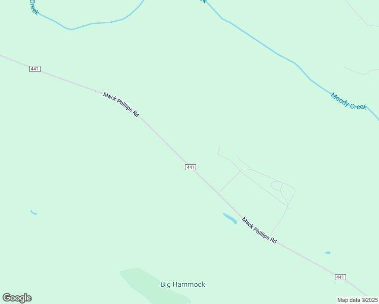 map of restaurants, bars, coffee shops, grocery stores, and more near 1323 Mack Phillips Road in Glennville