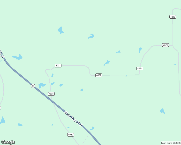 map of restaurants, bars, coffee shops, grocery stores, and more near 939 County Road 4021 in Timpson