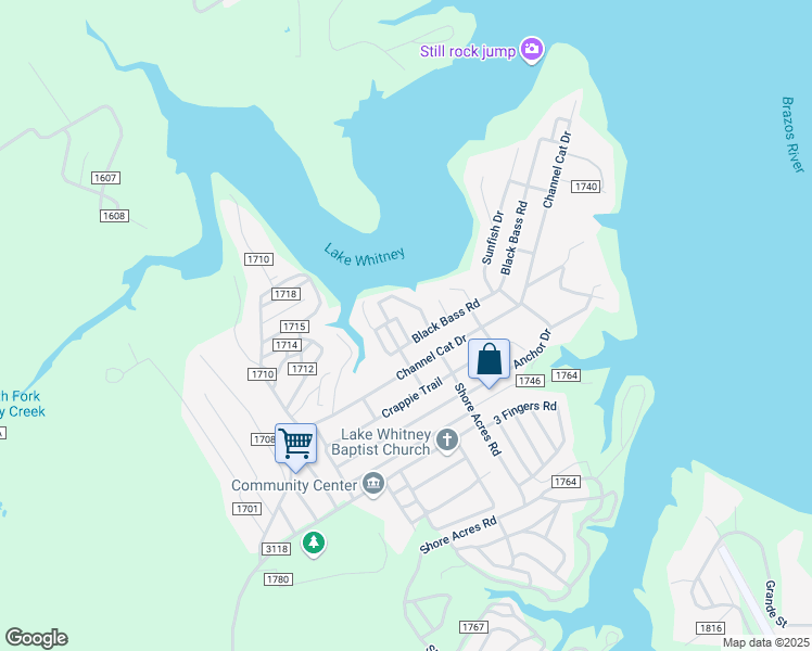 map of restaurants, bars, coffee shops, grocery stores, and more near 120 Black Bass in Clifton