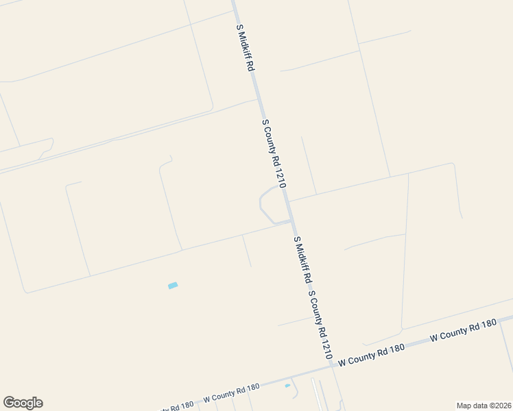 map of restaurants, bars, coffee shops, grocery stores, and more near 8900 South County Road 1210 in Midland