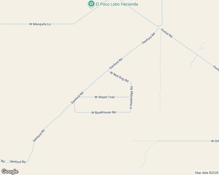 map of restaurants, bars, coffee shops, grocery stores, and more near 285 West Red Dog Road in Cochise