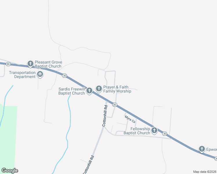 map of restaurants, bars, coffee shops, grocery stores, and more near 47-51 Dudley Drive in Eufaula