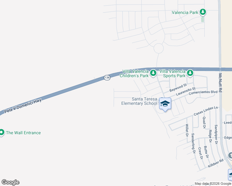 map of restaurants, bars, coffee shops, grocery stores, and more near in Santa Teresa