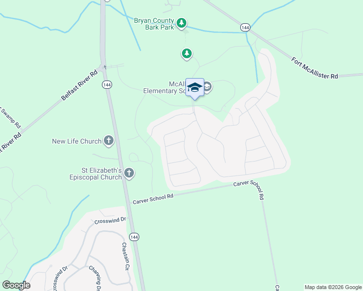 map of restaurants, bars, coffee shops, grocery stores, and more near 450 Gandy Cut in Richmond Hill
