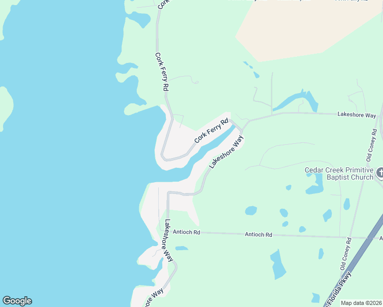 map of restaurants, bars, coffee shops, grocery stores, and more near 692 Cork Ferry Road in Cordele