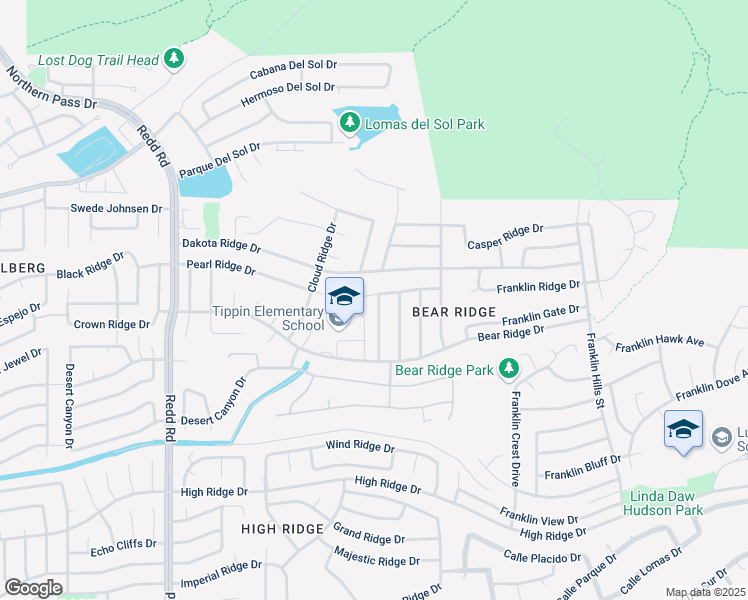 map of restaurants, bars, coffee shops, grocery stores, and more near 1479 Shelby Ridge Drive in El Paso