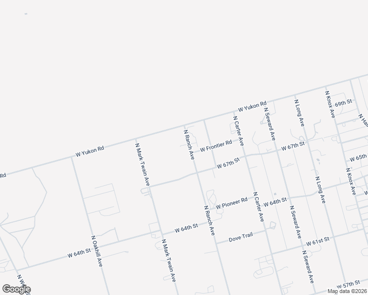 map of restaurants, bars, coffee shops, grocery stores, and more near 6920 North Ranch Avenue in Odessa