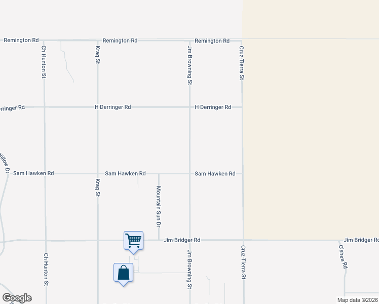map of restaurants, bars, coffee shops, grocery stores, and more near 5545 Jm Browning Street in El Paso