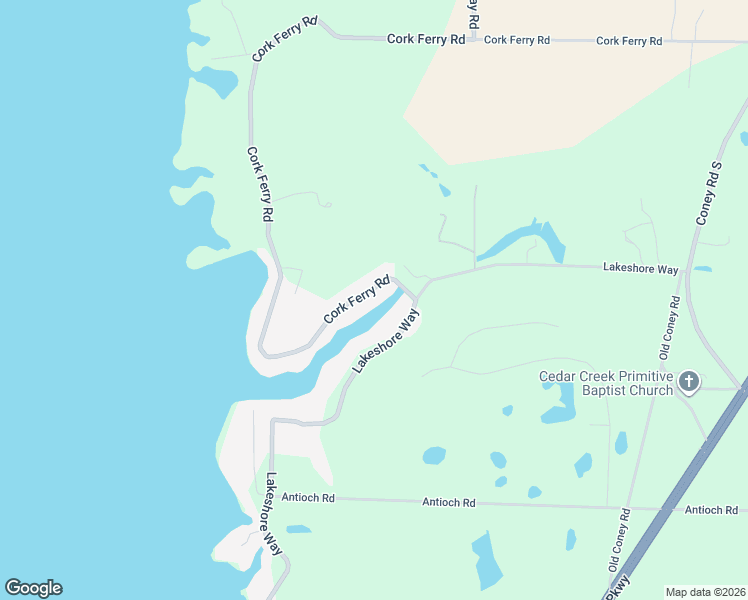 map of restaurants, bars, coffee shops, grocery stores, and more near 736 Cork Ferry Road in Cordele