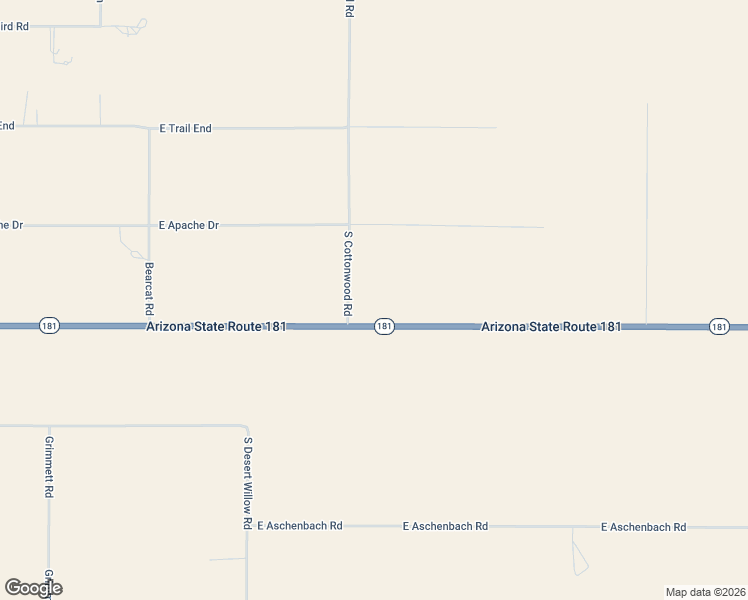 map of restaurants, bars, coffee shops, grocery stores, and more near 7346 State Highway 181 in Pearce