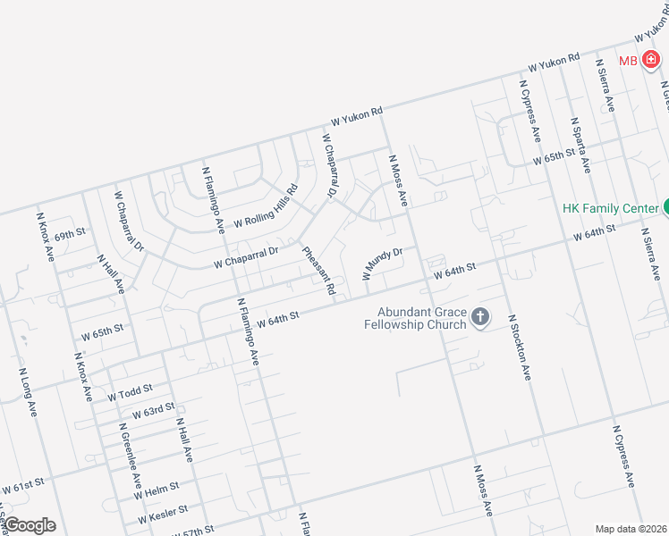 map of restaurants, bars, coffee shops, grocery stores, and more near 10553 West Meadowcrest Drive in Odessa