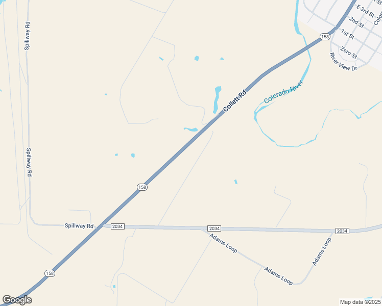 map of restaurants, bars, coffee shops, grocery stores, and more near 8917 Texas 158 in Robert Lee