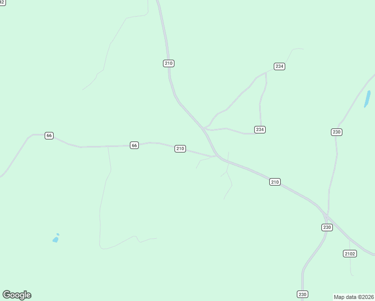 map of restaurants, bars, coffee shops, grocery stores, and more near County Road 233 in Heidelberg