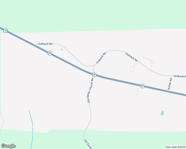 map of restaurants, bars, coffee shops, grocery stores, and more near 1223 Alabama 30 in Clayton