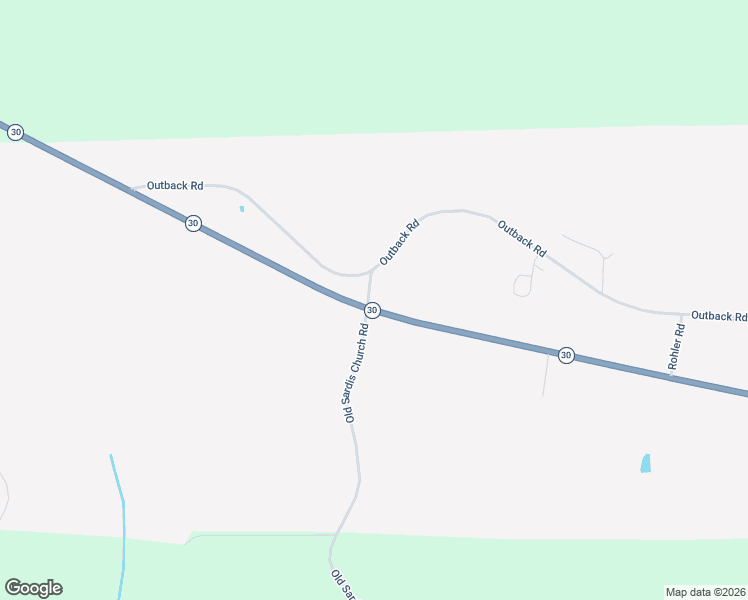 map of restaurants, bars, coffee shops, grocery stores, and more near 1223 Alabama 30 in Clayton