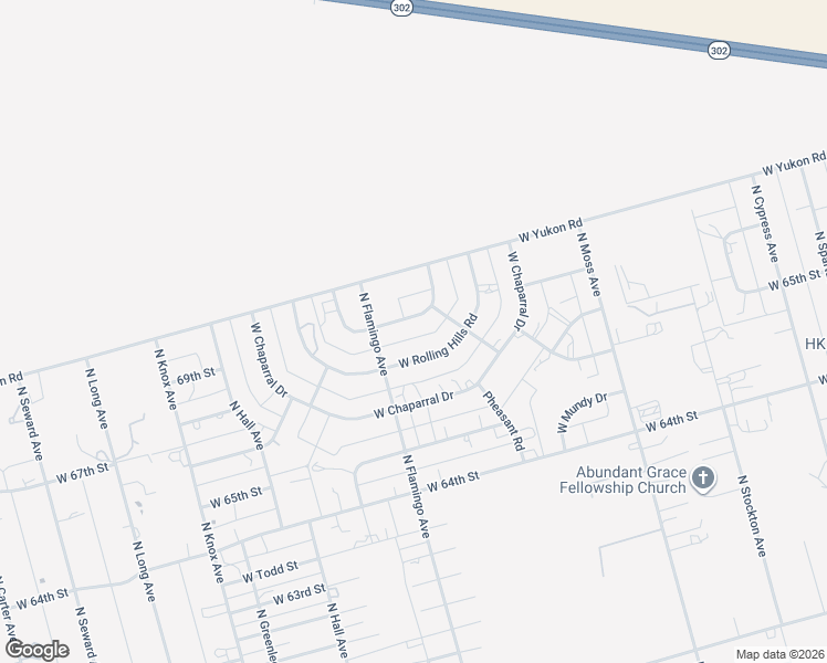 map of restaurants, bars, coffee shops, grocery stores, and more near 11007 West Windsong Drive in Odessa